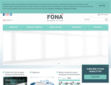 Tablet Screenshot of fonadental.es