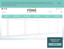Tablet Screenshot of fonadental.com
